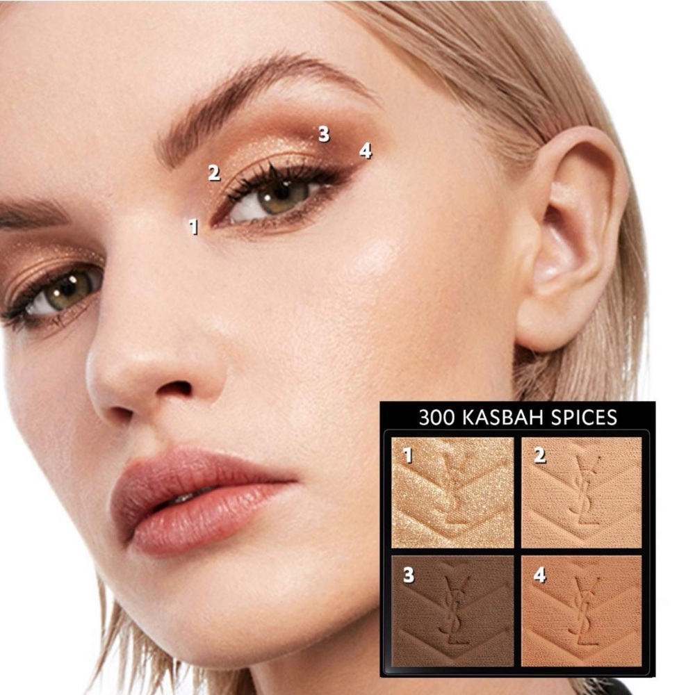 ✨ YSL Couture Mini Clutch Eyeshadow Palette - 300 Kasbah Spices - Picture 4 of 10
